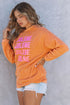 Ribbed Corduroy Oversized Sweatshirt